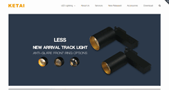 Desktop Screenshot of ketailighting.com