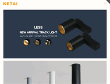 Tablet Screenshot of ketailighting.com